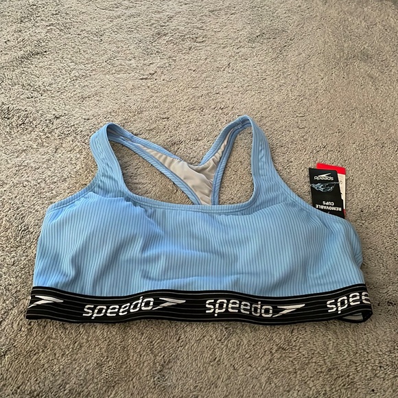 Speedo Swim Speedo Sports Bra Swim Top Poshmark